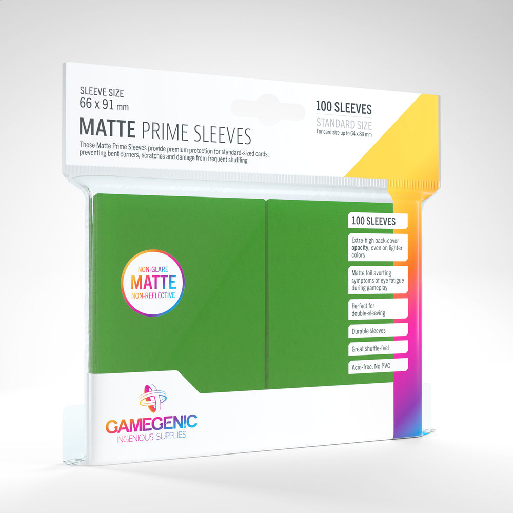 Gamegenic - Matte Prime Sleeves (100)