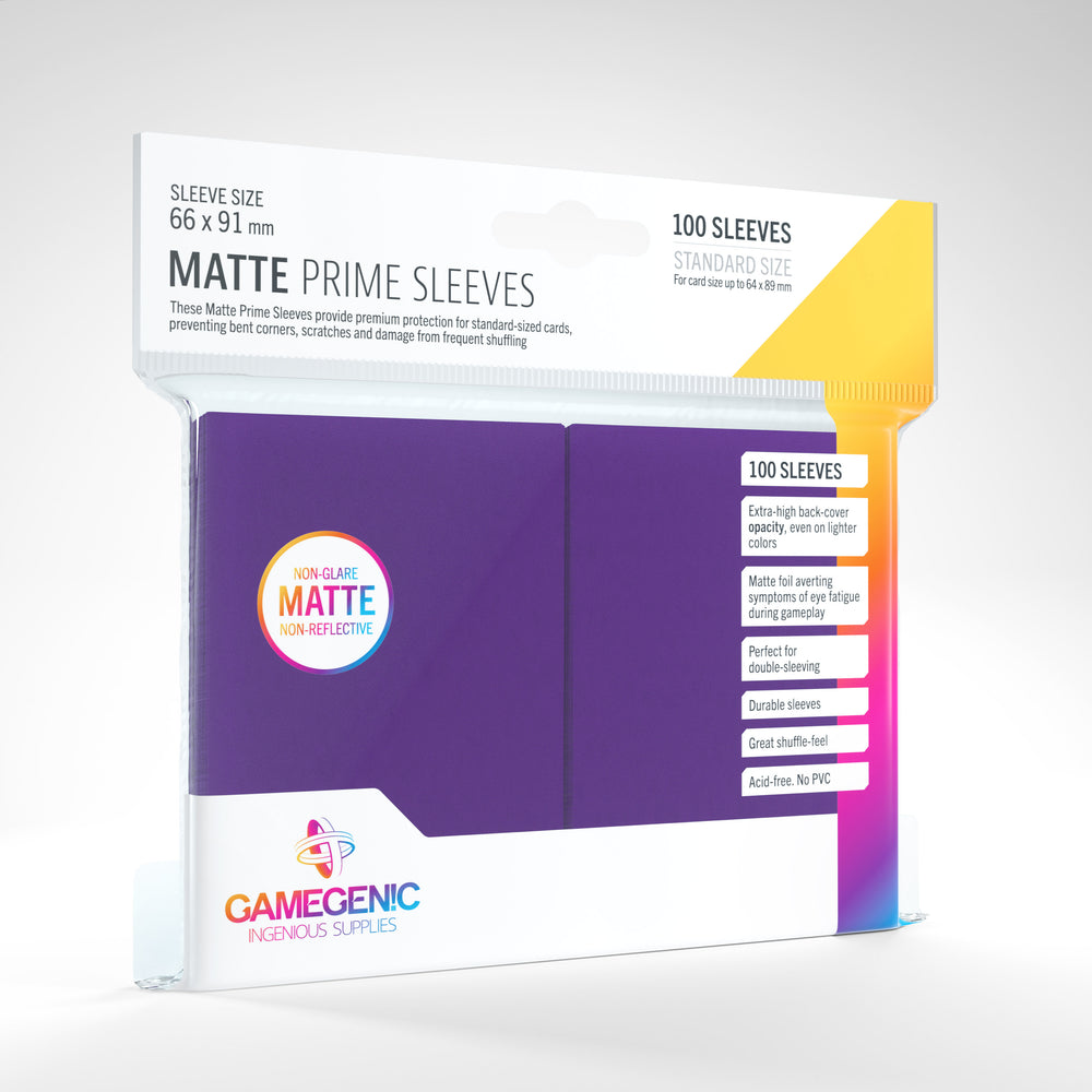 Gamegenic - Matte Prime Sleeves (100)