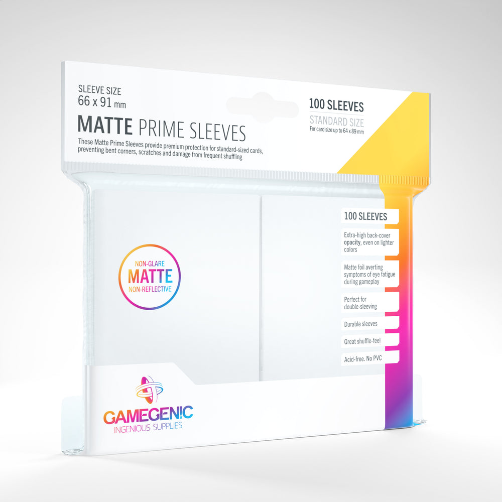Gamegenic - Matte Prime Sleeves (100)