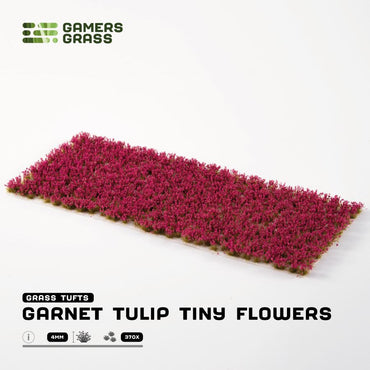 Garnet Tulip Tiny Flowers