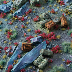 Garnet Tulip Tiny Flowers