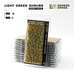 Light Green Shrubs
