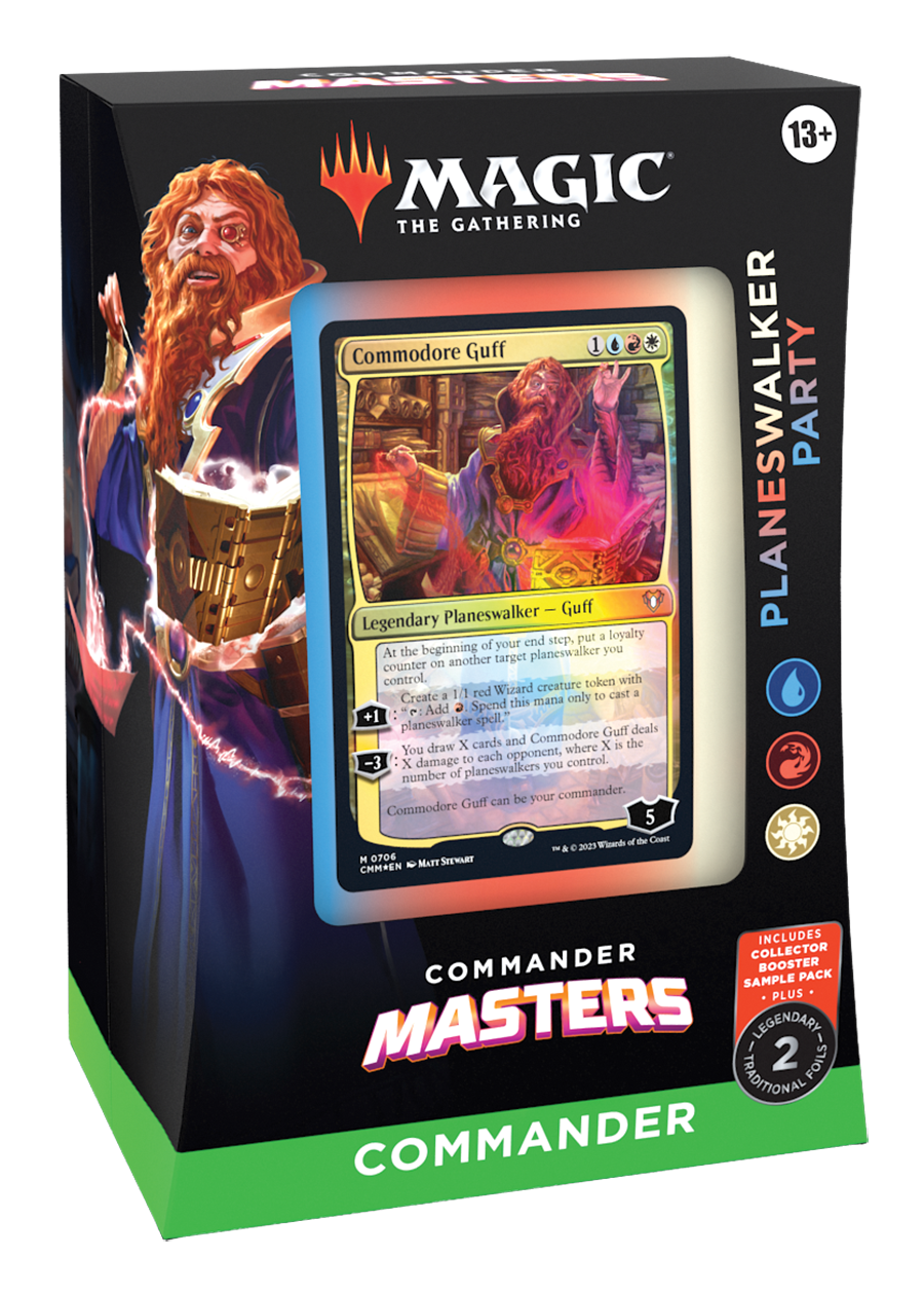 Commander Masters - Commander Deck (Planeswalker Party) +++CLEARANCE+++