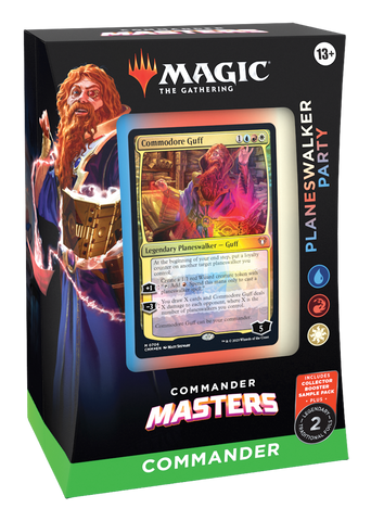 Commander Masters - Commander Deck (Planeswalker Party) +++CLEARANCE+++