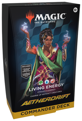 Aetherdrift - Commander Deck (Living Energy) +++Pre-order (7/2/25)+++