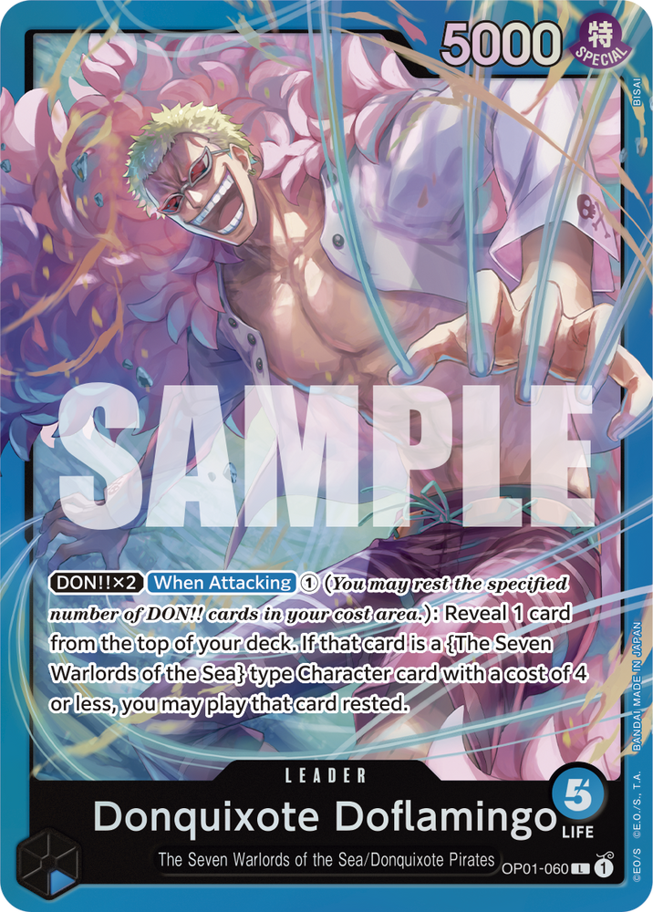 Starter Deck (Blue) Donquixote Doflamingo [ST-17]