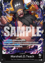 Starter Deck (Black) Marshall.D.Teach [ST-27]