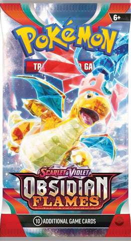 Scarlet & Violet: Obsidian Flames - Booster Pack +++IN-STORE ONLY - LIMIT OF SIX ASSORTED+++