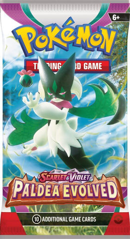 Scarlet & Violet: Paldea Evolved - Booster Pack +++IN-STORE ONLY - LIMIT SIX ASSORTED+++