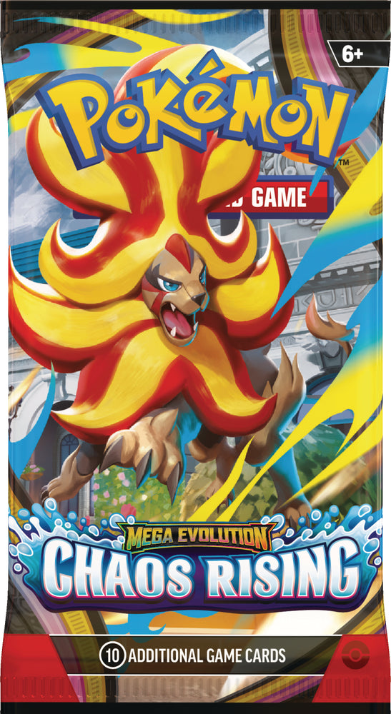 Mega Evolution: Chaos Rising - Booster Pack +++IN-STORE ONLY - LIMITS APPLY+++