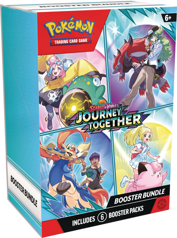 Scarlet & Violet: Journey Together - Booster Bundle +++IN-STORE ONLY - LIMIT SIX ASSORTED BOOSTERS PER PERSON+++