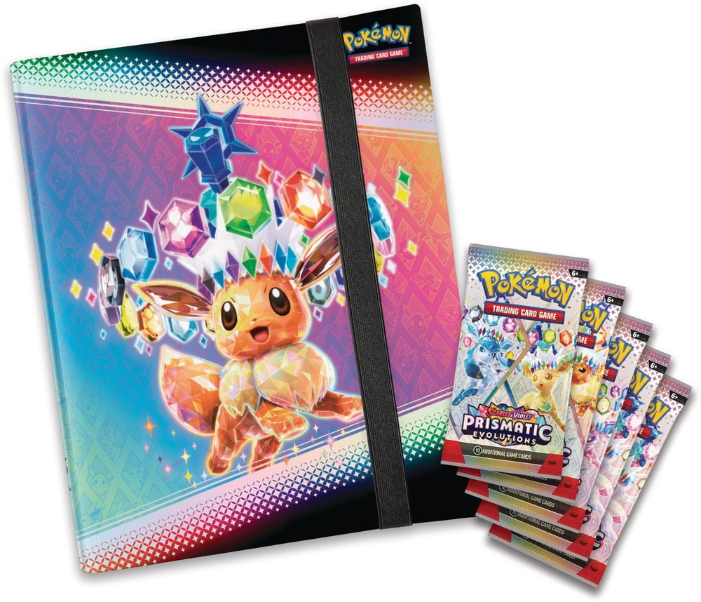 Scarlet & Violet: Prismatic Evolutions - Binder Collection +++Pre-order (1/31/25) - LIMIT TWO+++