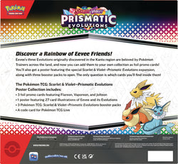 Scarlet & Violet: Prismatic Evolutions - Poster Collection +++Pre-order (1/17/25) - LIMIT TWO+++