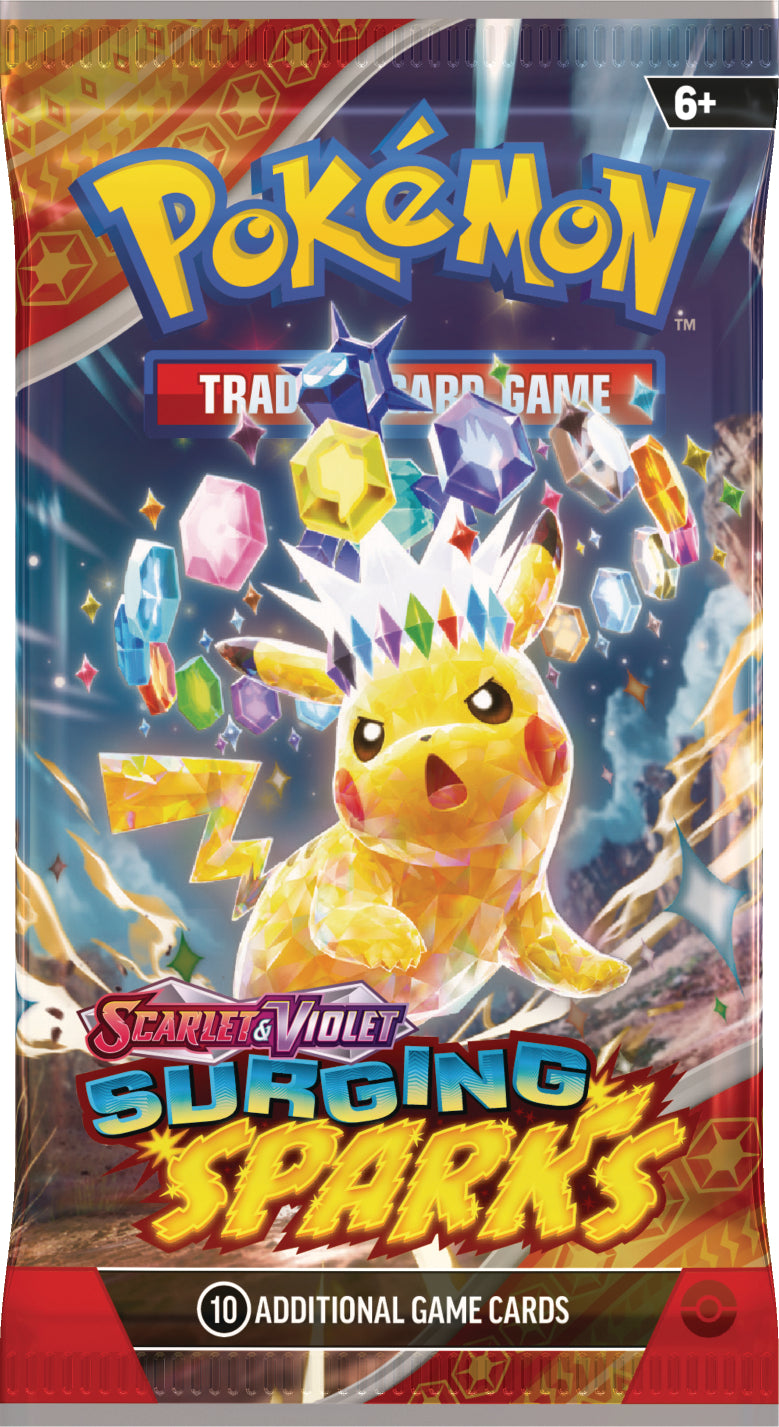 Scarlet & Violet: Surging Sparks - Booster Pack +++IN-STORE ONLY - LIMIT SIX+++