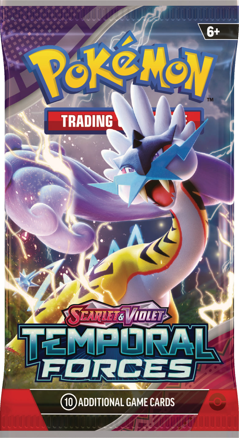 Scarlet & Violet: Temporal Forces - Booster Pack +++IN-STORE ONLY - LIMIT SIX+++