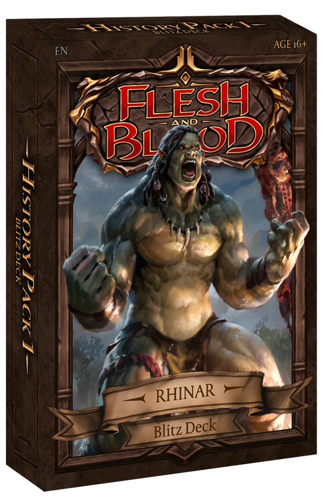 History Pack 1 - Blitz Deck (Rhinar) +++CLEARANCE+++