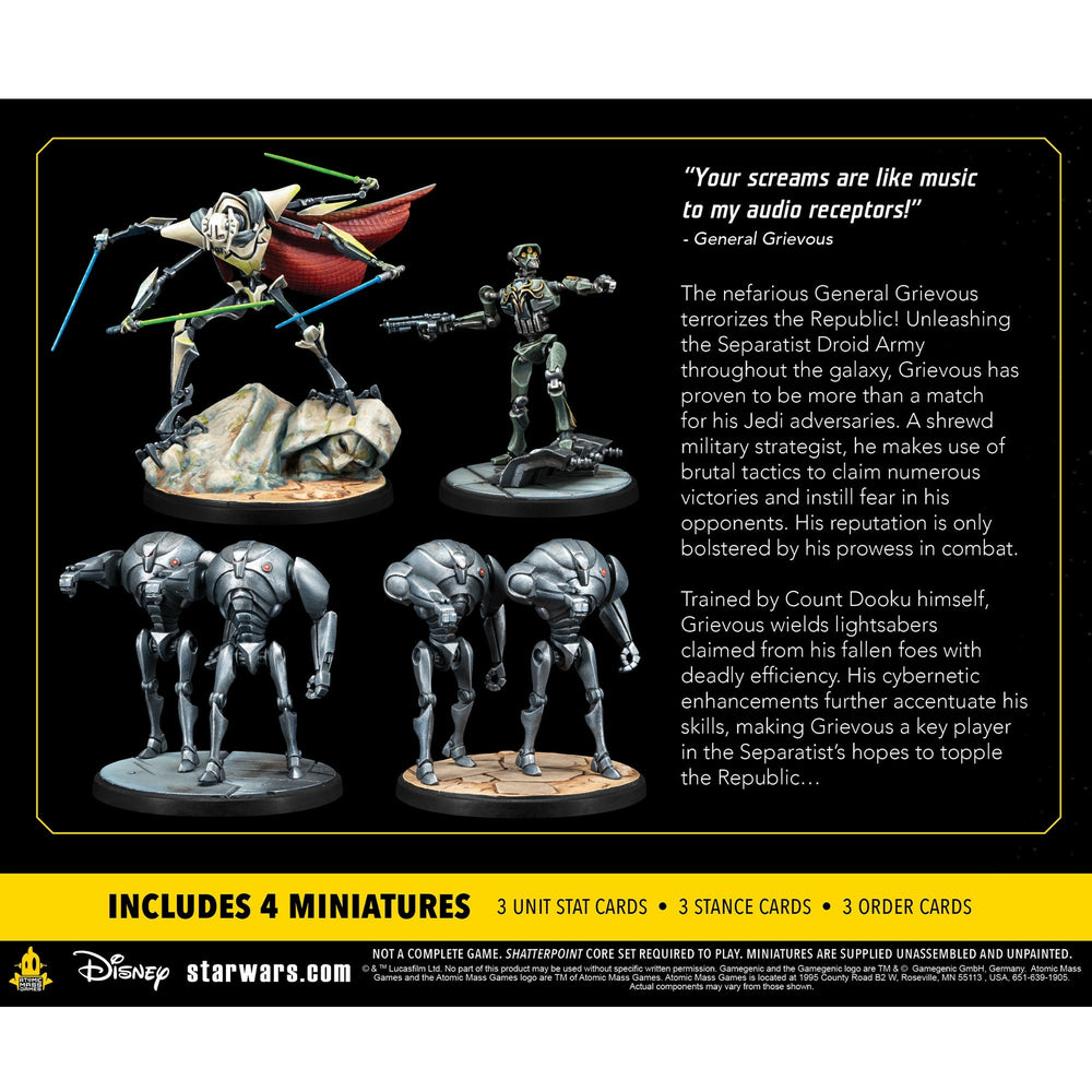 Appetite for Destruction: General Grievous Squad Pack