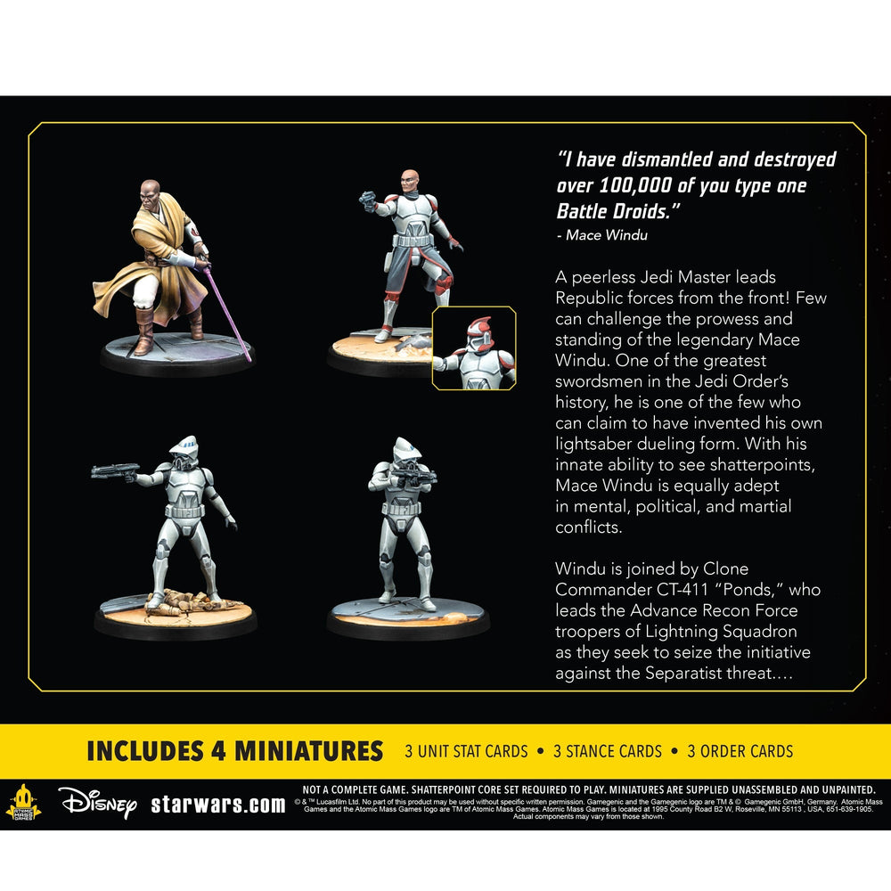 This Party's Over: Mace Windu Squad Pack
