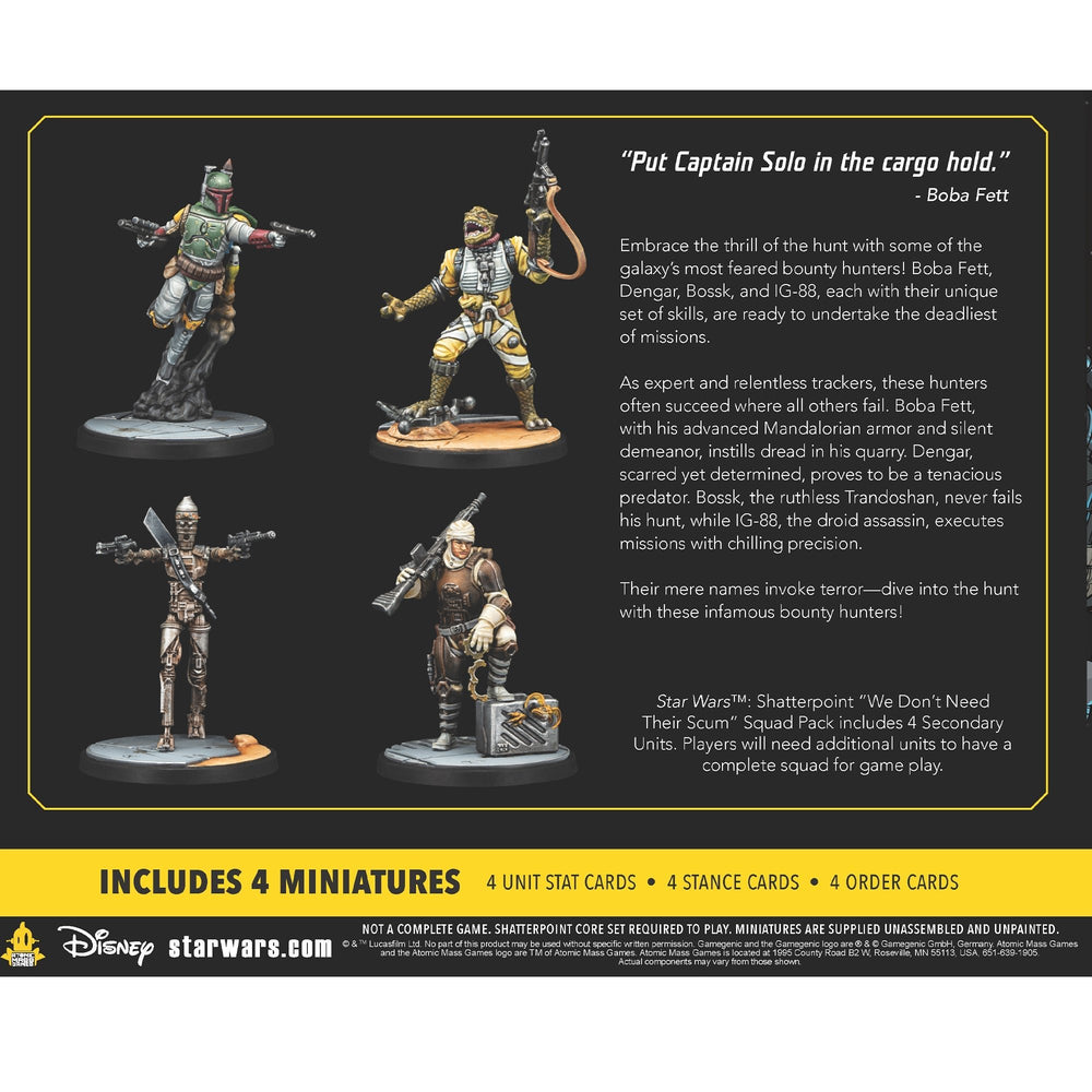 We Don't Need Their Scum: Boba Fett Unit Pack