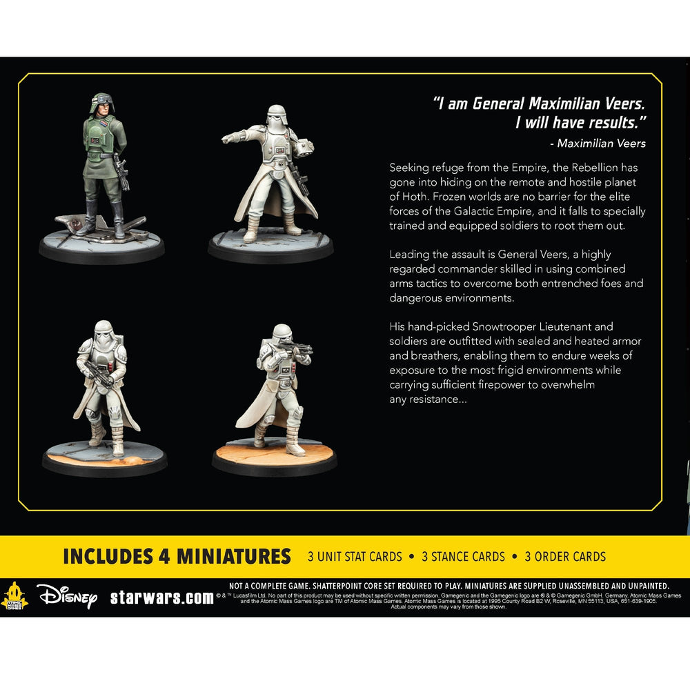 Maximum Firepower: General Veers Squad Pack