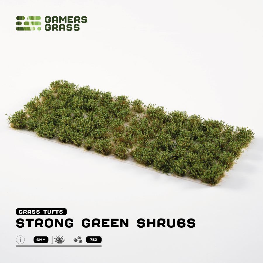 Strong Green Shrubs