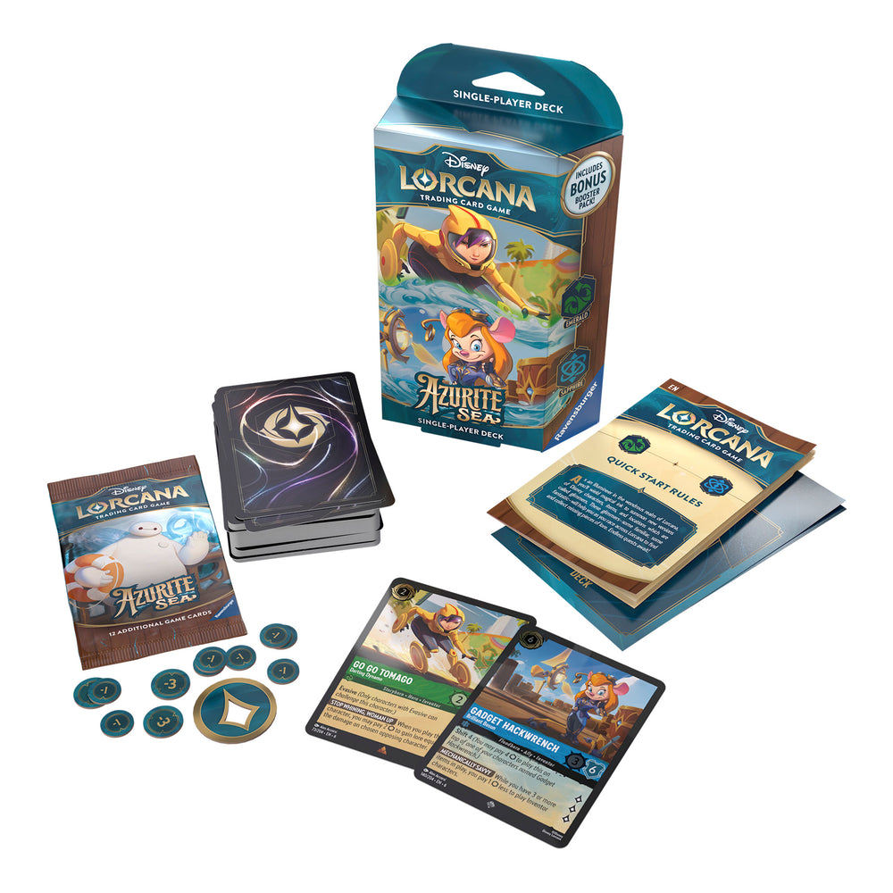 Azurite Sea - Single-Player Deck (Emerald / Sapphire)