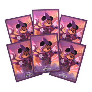 Disney Lorcana - Card Sleeves (Mickey Mouse - Wayward Sorcerer) +++Pre-order (30/5/25)+++