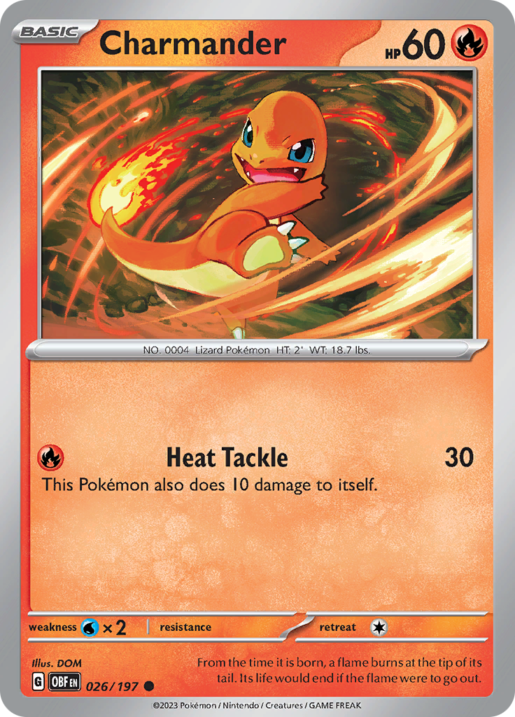 Charmander (026/197) [Scarlet & Violet: Obsidian Flames]