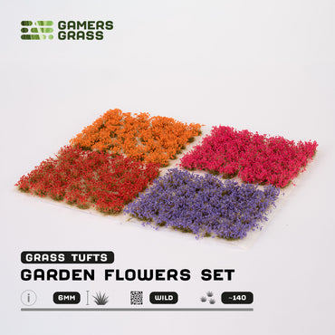 Garden Flowers Set 6mm - Wild
