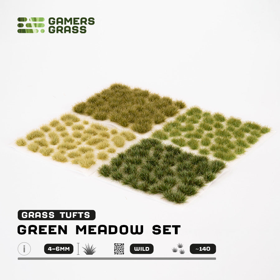 Green Meadow Set 4-6mm - Wild
