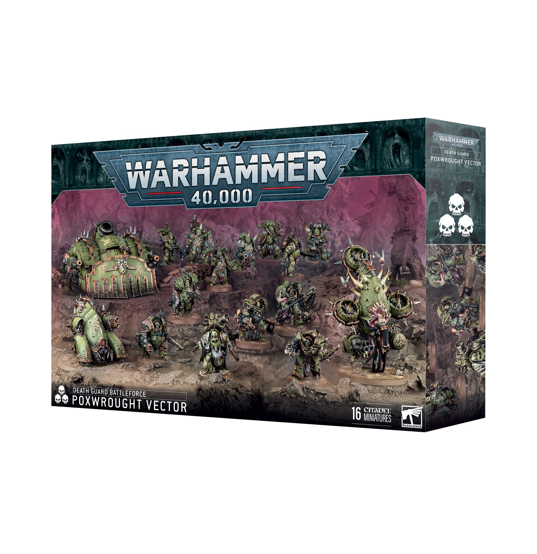 Death Guard Battleforce: Poxwrought Vector +++Pre-order (10/5/25)+++