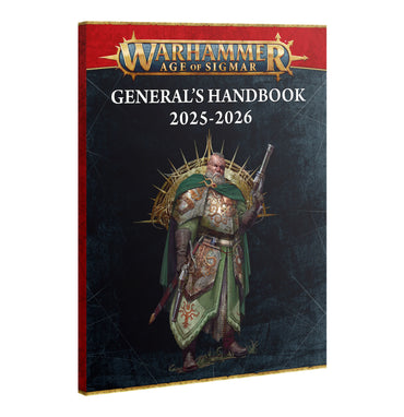 Warhammer Age of Sigmar: General's Handbook 2025-26 +++Pre-order (14/6/25)+++
