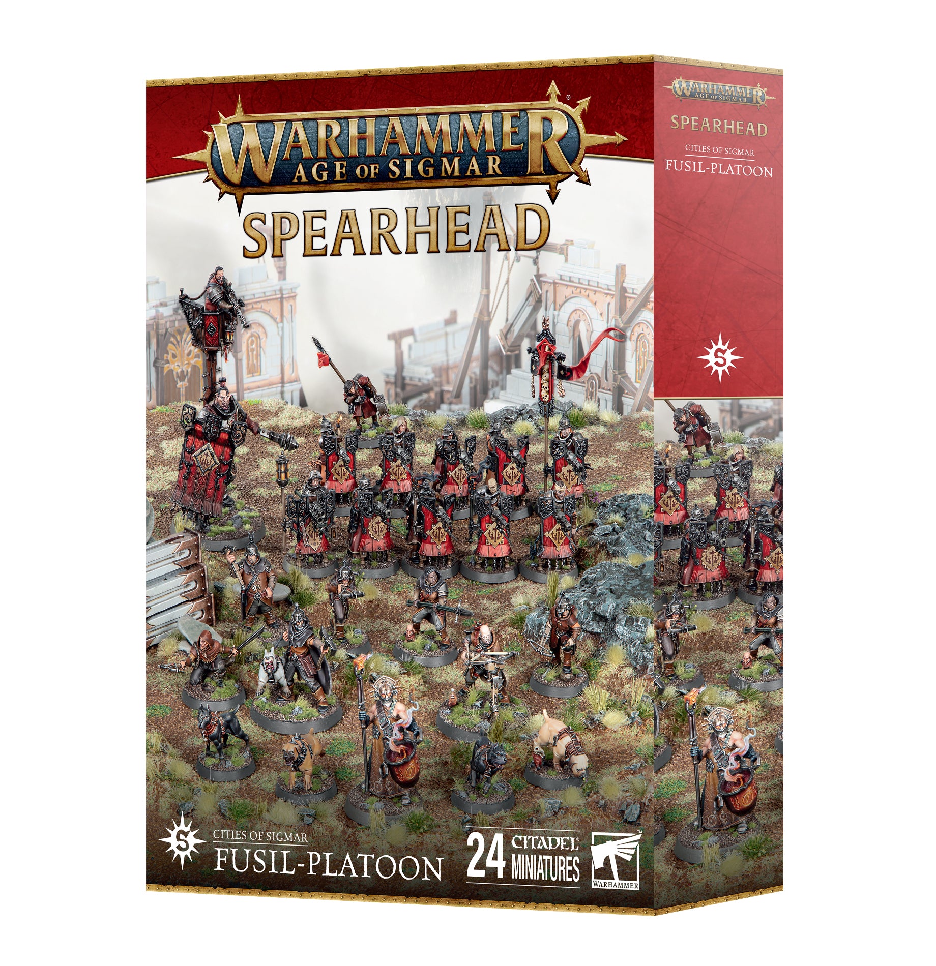 Spearhead: Cities of Sigmar - Fusil-Platoon +++Pre-order (14/6/25)+++
