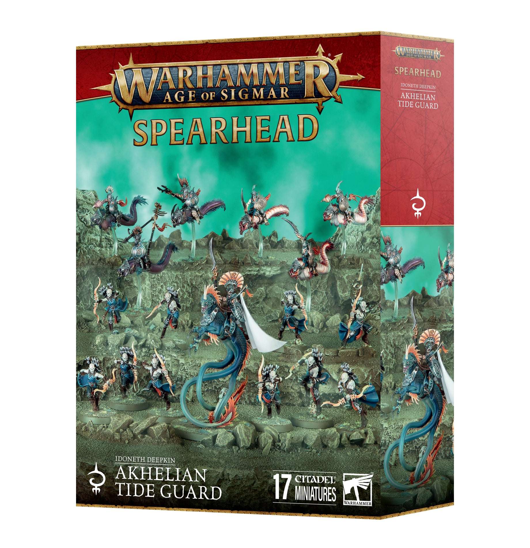 Spearhead: Idoneth Deepkin - Akhelian Tide Guard +++Pre-order (19/7/25)+++