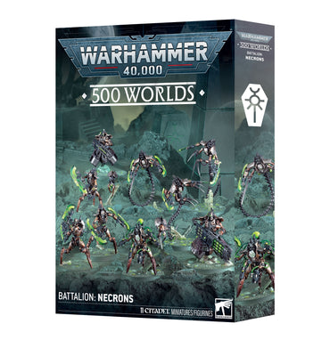 500 Worlds - Battalion: Necrons +++Pre-order (24/1/26)+++