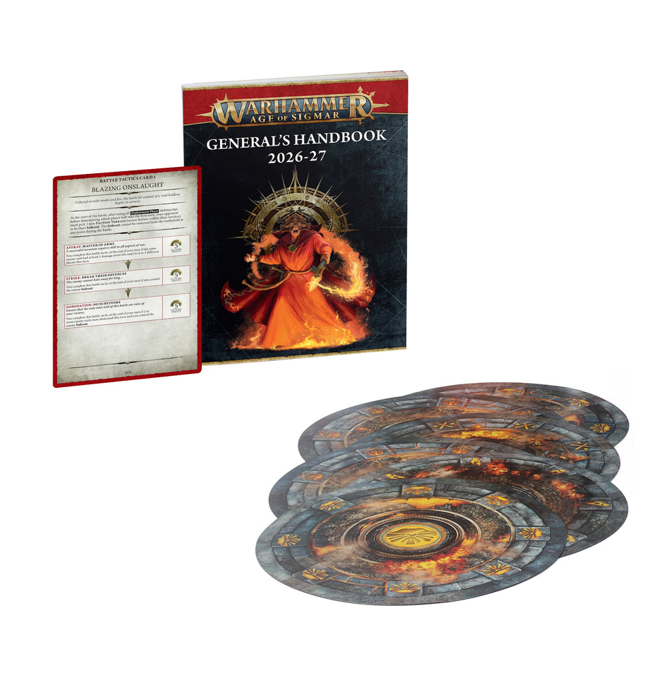 Warhammer Age of Sigmar: General's Handbook 2026-27 +++Pre-order (4/7/26)+++