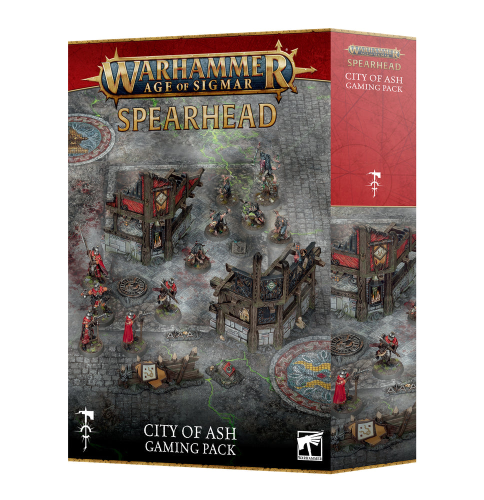 Warhammer Age of Sigmar: Spearhead - City of Ash Gaming Pack +++Pre-order (4/7/26)+++