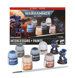 Space Marines: Intercessors + Paints +++Pre-order (25/7/26)+++