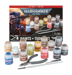 Warhammer 40,000: Paints + Tools Set +++Pre-order (25/7/26)+++