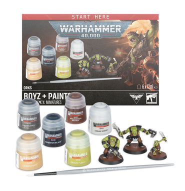 Orks: Boyz + Paints +++Pre-order (25/7/26)+++