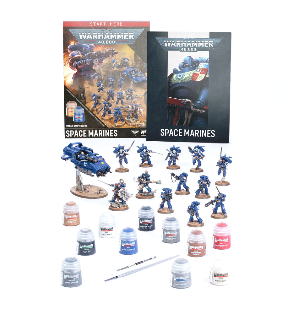 Warhammer 40,000: Getting Started with Space Marines +++Pre-order (25/7/26)+++