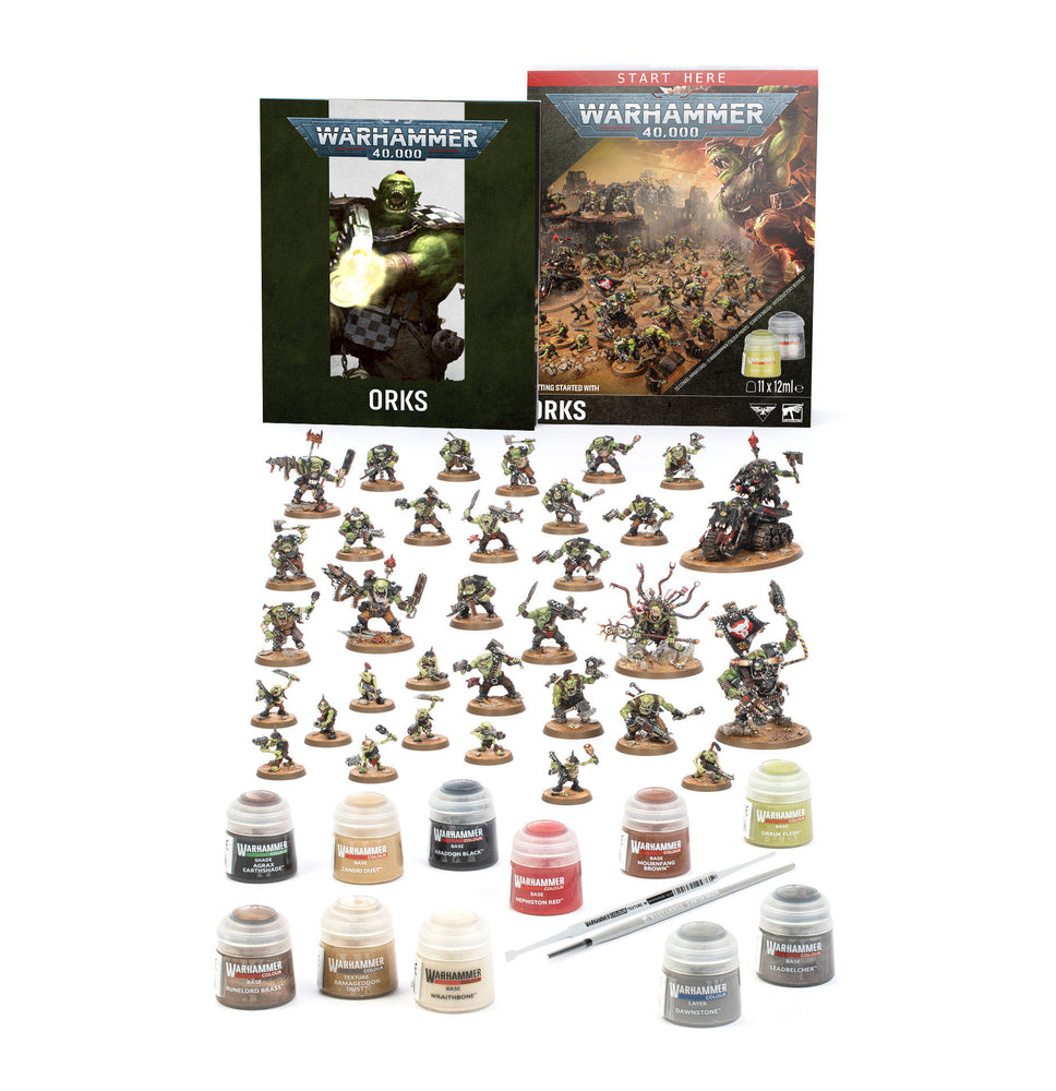 Warhammer 40,000: Getting Started with Orks +++Pre-order (25/7/26)+++