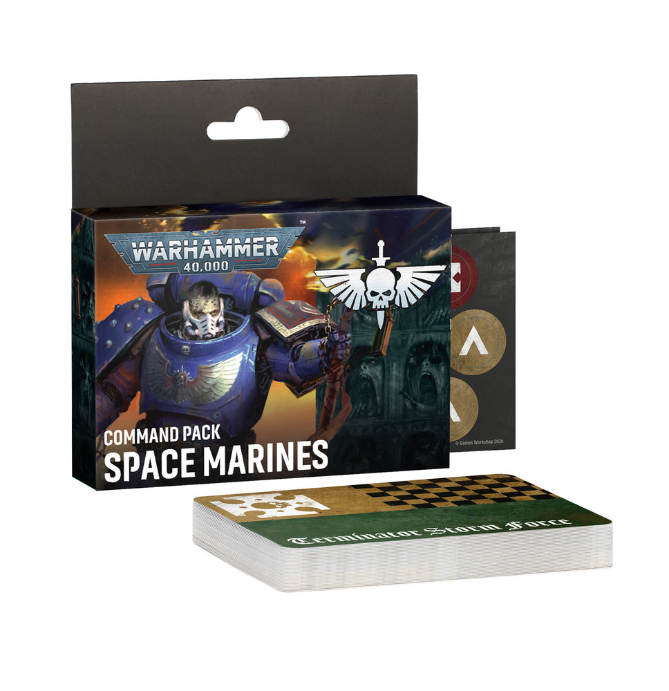 Command Pack: Space Marines +++Pre-order (3/10/26)+++