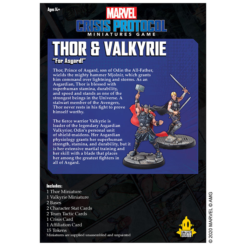 Thor, Prince of Asgard & Valkyrie