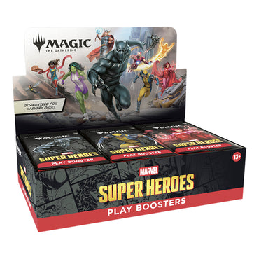 Marvel Super Heroes - Play Booster Box +++Pre-order (19/6/26)+++