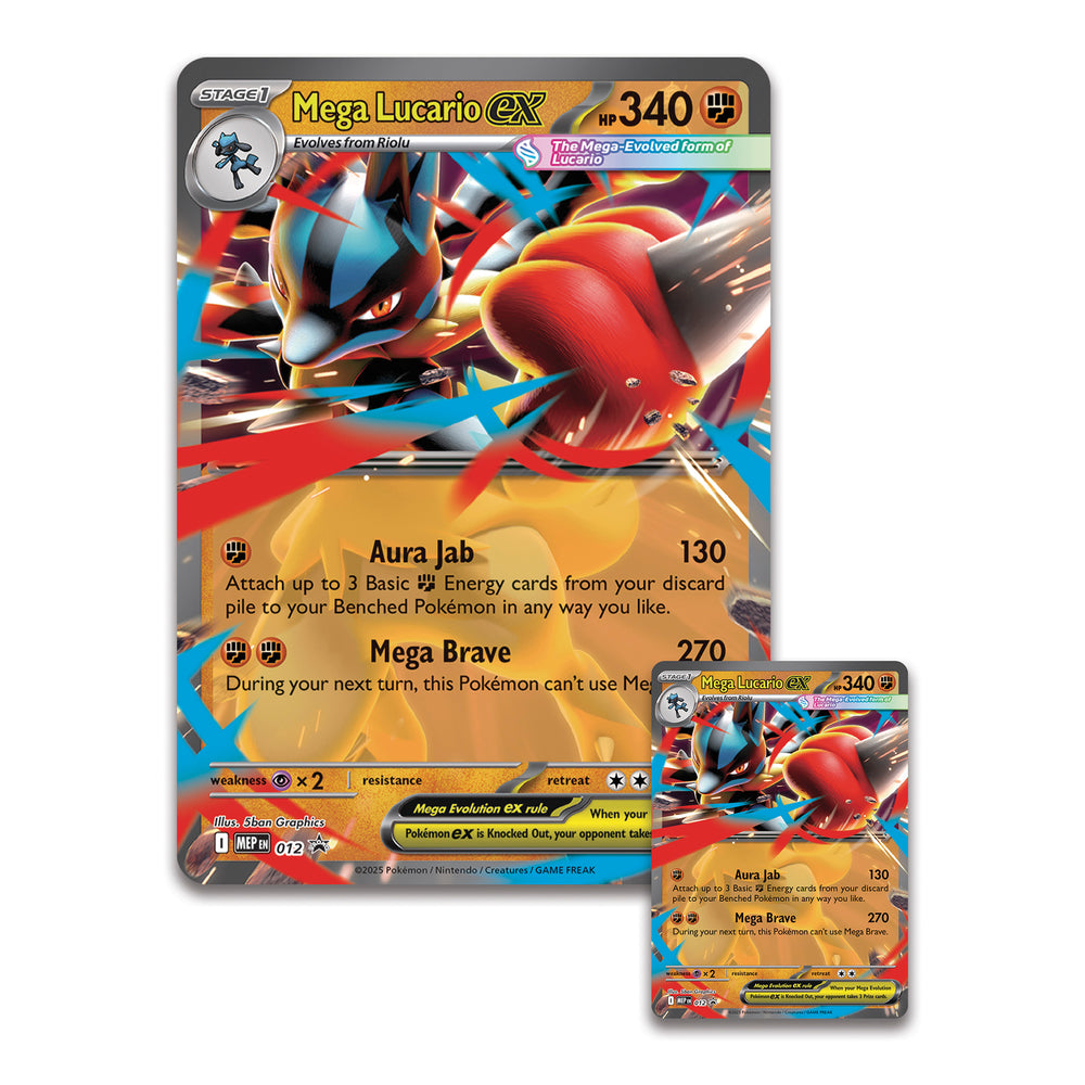 Mega Lucario ex Figure Collection +++IN-STORE ONLY - LIMIT ONE+++