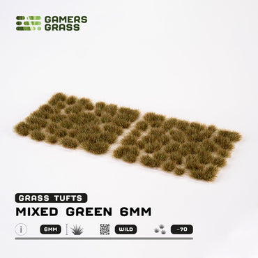 Mixed Green 6mm - Wild