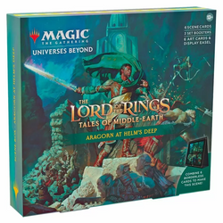 The Lord of the Rings: Tales of Middle-Earth - Holiday Scene Box (Aragron at Helm's Deep) +++Pre-order (3/11/23)+++