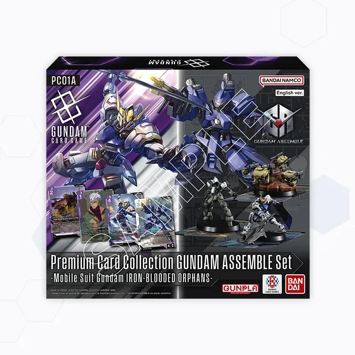 Premium Card Collection GUNDAM ASSEMBLE Set - Iron-Blooded Orphans [PC01A]