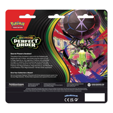 Mega Evolution: Perfect Order - 3-Booster Blister +++IN-STORE ONLY - LIMIT ONE+++